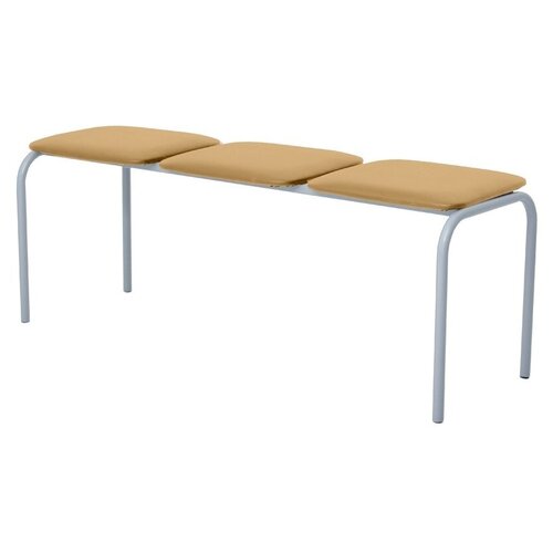 Банкетка Дебют Твист БМ 12, ширина: 122 см, бежевый