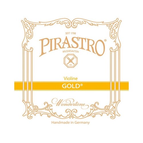 фото Струна a для скрипки pirastro gold medium p215221