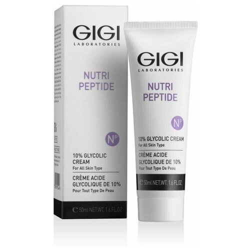 GIGI NUTRI-PEPTIDE Glycolic cream Крем с 10% гликолевой кислотой, 50 мл