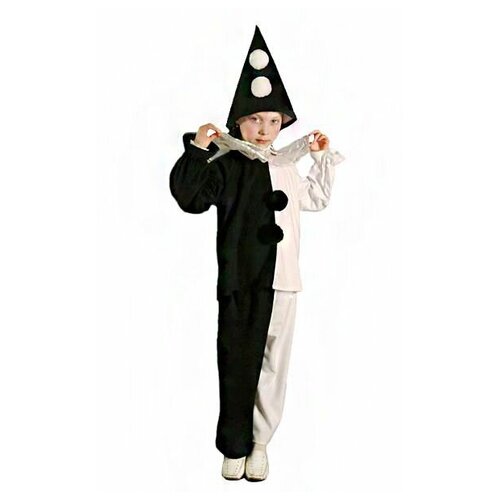 Карнавальный костюм Пьеро, 3-5 лет, Бока бока с взрослый карнавальный костюм пьеро 50 52 размер 1607