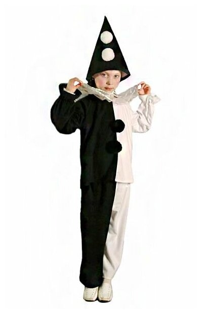 Карнавальный костюм "Пьеро", 3-5 лет, Бока