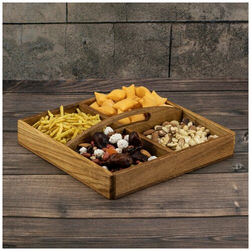 Менажница с ручкой