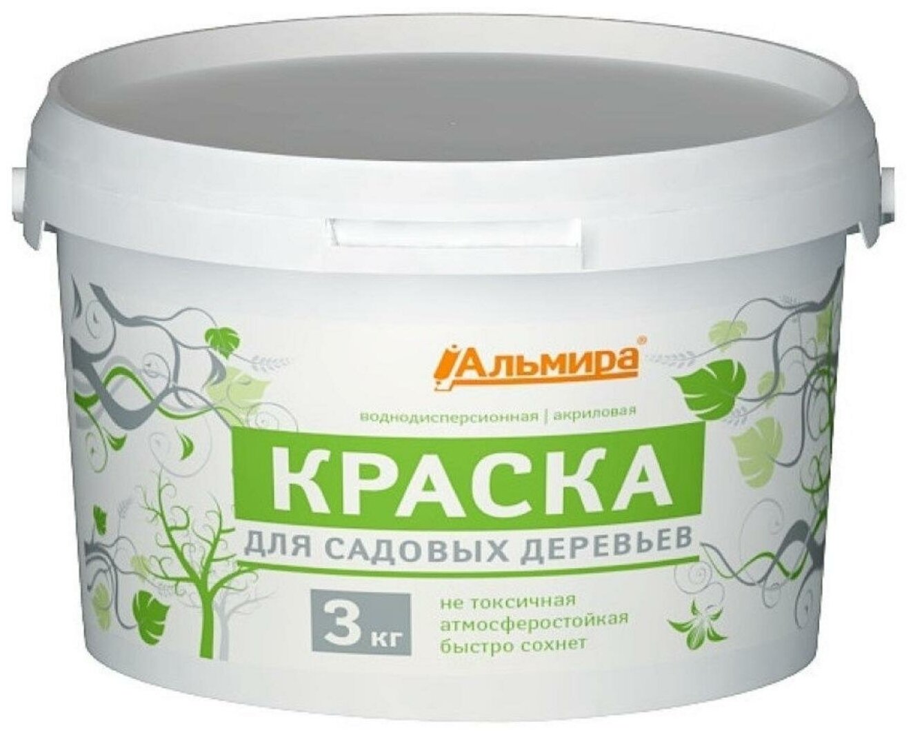 Альмира Краска для садовых деревьев Альмира, 3 кг