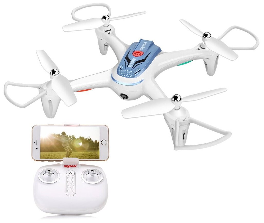 Радиоуправляемый квадрокоптер Syma X15W FPV Wifi Camera 2.4G - X15W