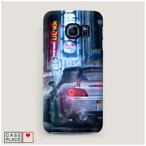 фото Чехол пластиковый samsung galaxy s7 edge jdm honda case place