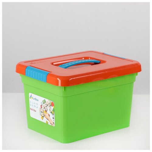 Контейнер для хранения с крышкой Kid's Box, 5 л, 26×20×16 см, цвет микс