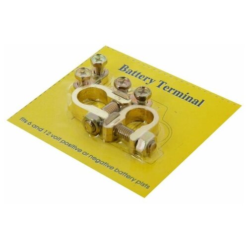 фото Клемма акб универсальная, набор 2 шт нет бренда