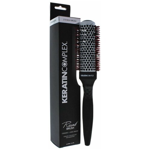 Keratin Complex Брашинг Round Brush with Thermal Comb, 63 мм, 1 шт