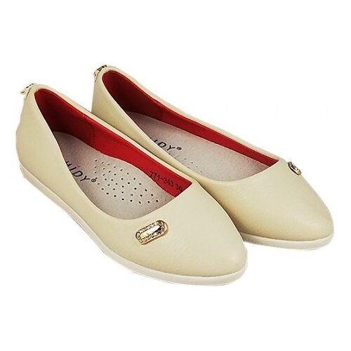 фото Балетки camidy размер 32, бежевый