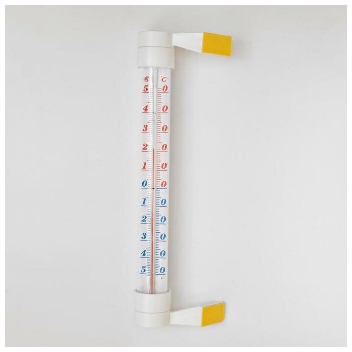 Термометр оконный "Престиж", от -50°С до +50°С, на "липучке", упаковка пакет 1546041