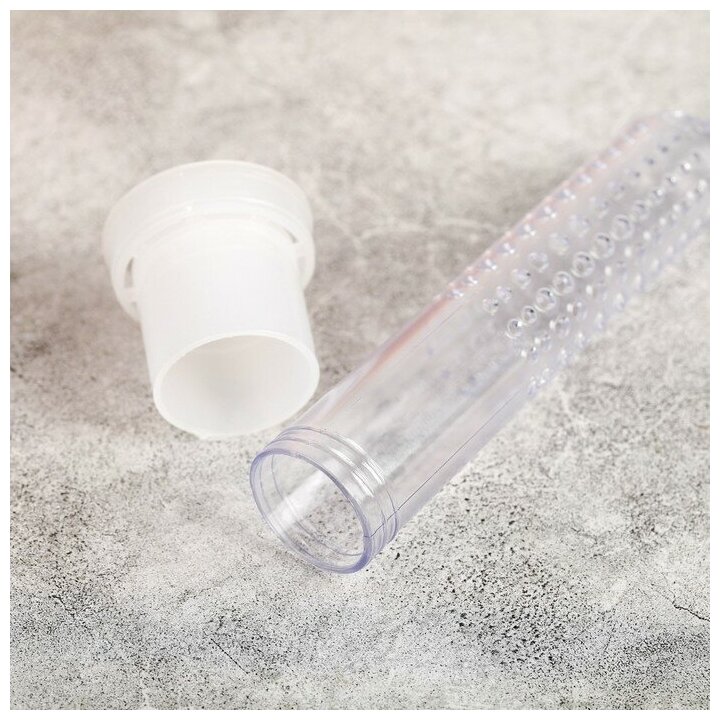 Бутылка Командор «Пей больше воды», для воды, объем 500 мл, цвет прозрачный