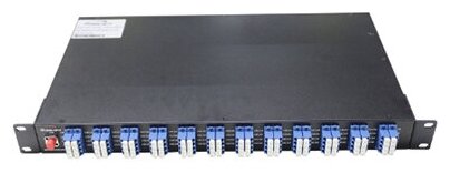 Мультиплексор DWDM ACD-AAWG-40M Мультиплексор DWDM AAWG, BiDi, 100GHz, 20 каналов, CH21-60, 1560.61 - 1529.55нм, LC, 19