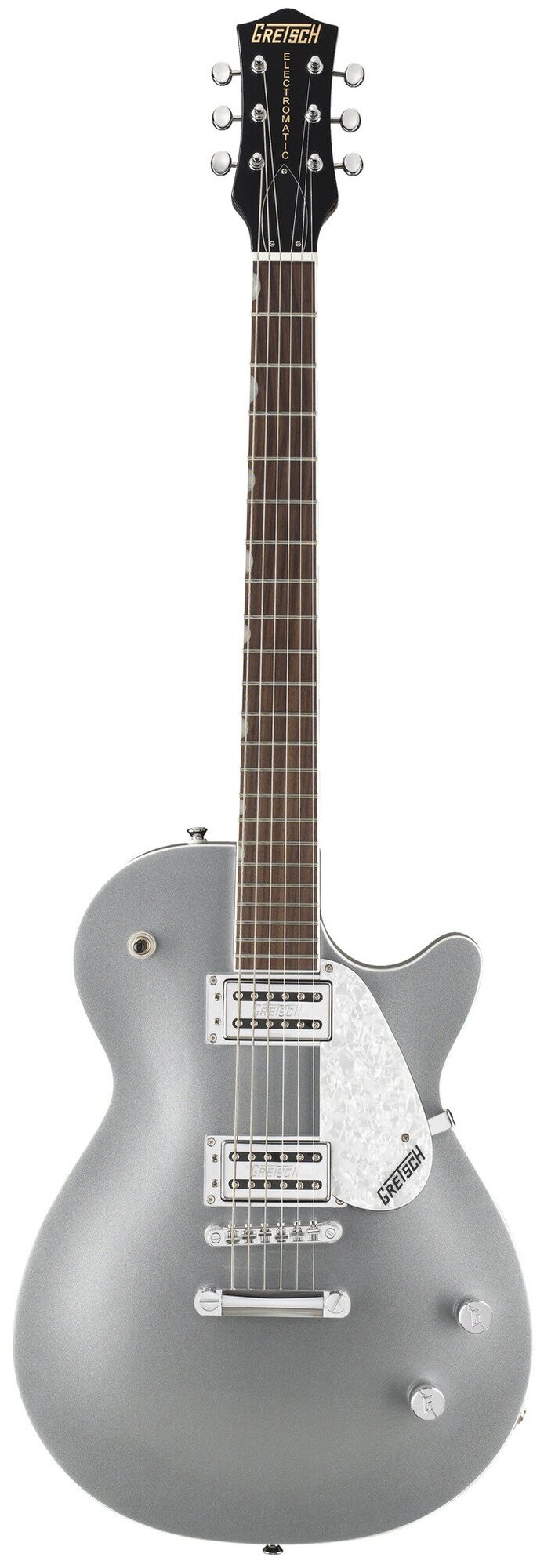 Электрогитара Les Paul Gretsch G5426 Jet Club Rosewood Fingerboard Silver