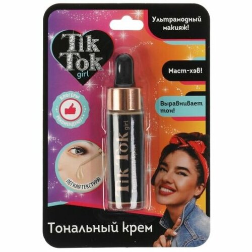 Тональный крем Tik Tok Girl TK61647TTG бежевый 564₽