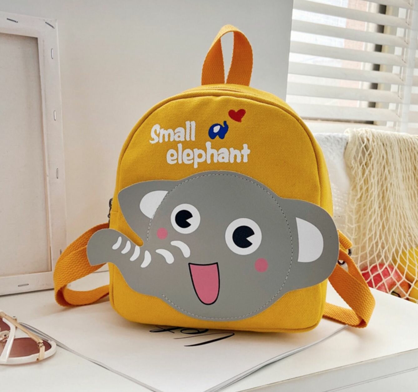 Детский рюкзак с милым рисунком Слоника