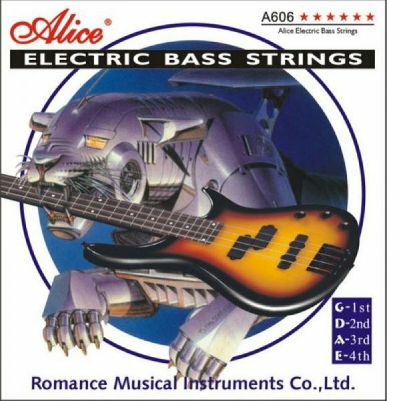 Струны для бас-гитары Alice A606(4)-L 40-95, Alice (Элис)