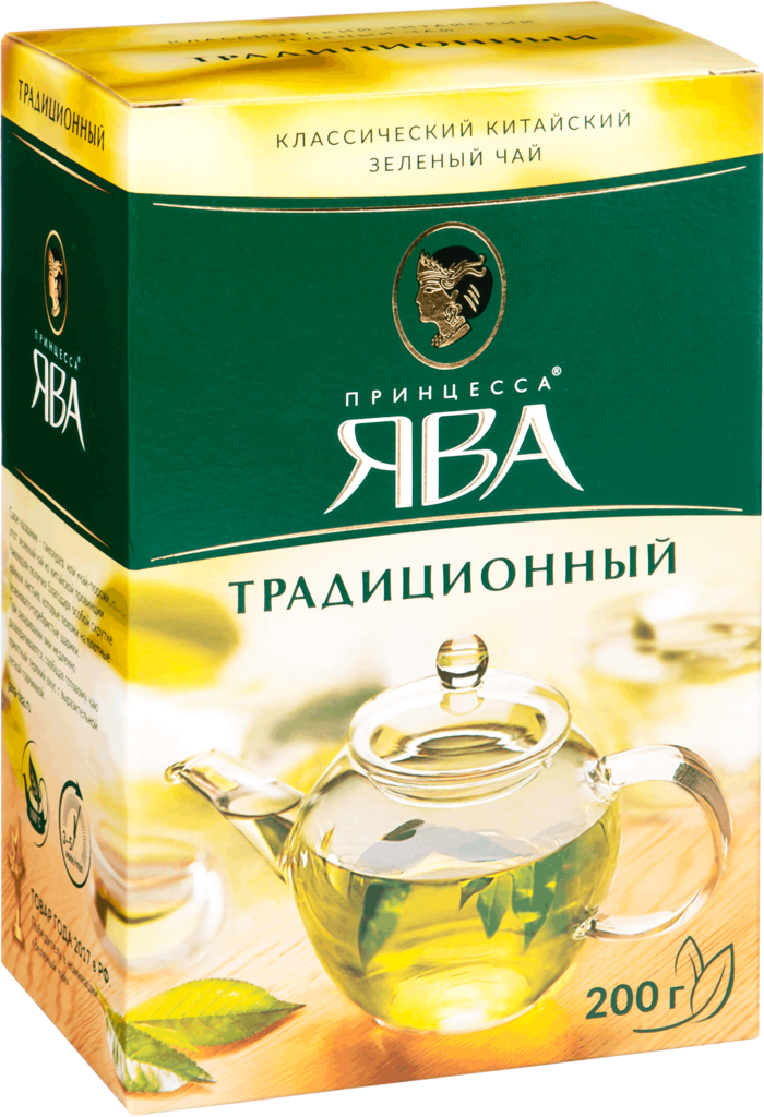 Чай зеленый Принцесса Ява "Традиционный", 200гр - фото №19