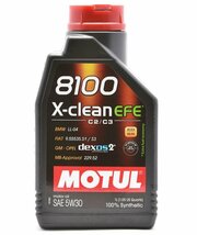 Масло моторное MOTUL 8100 X-CLEAN EFE 5W30 1л