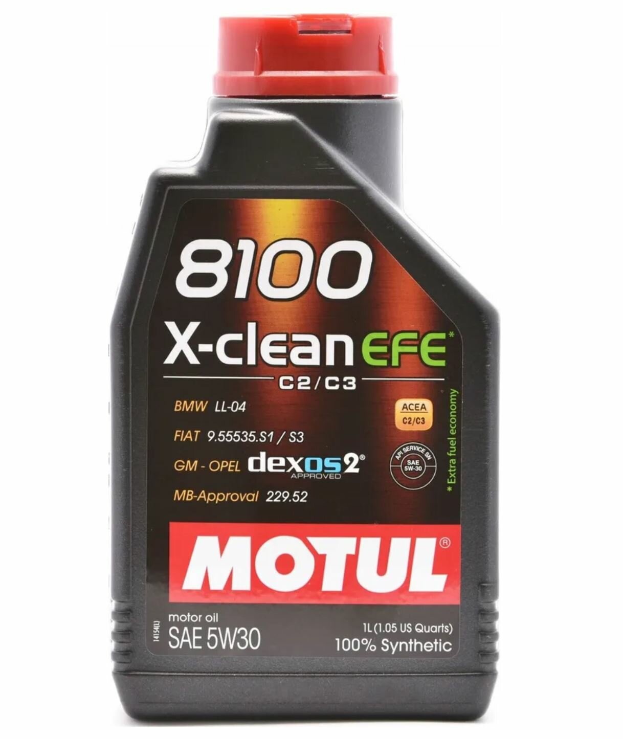 Масло моторное MOTUL 8100 X-CLEAN EFE 5W30 1л