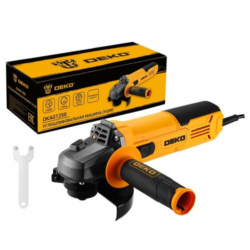УШМ DEKO DKAG1250 125 мм без аккумулятора 617800₽