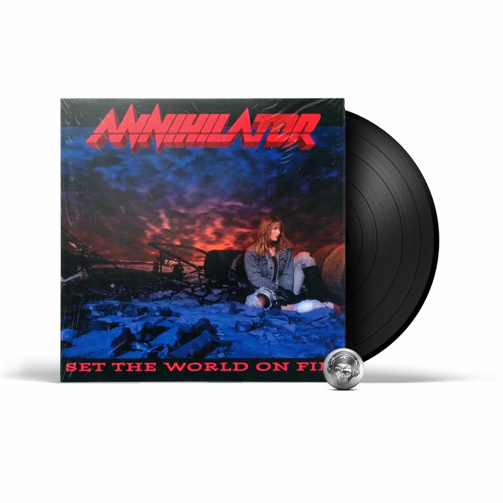 Annihilator - Set The World On Fire (LP) 2023 Black, 180 Gram Виниловая пластинка