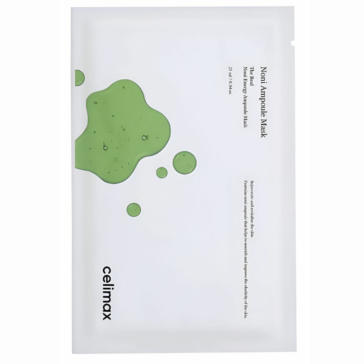 CELIMAX Тканевая маска, пропитанная ампульной эссенцией с экстрактомEnergy Ampoule Mask 25ml 25 мл - фото №15