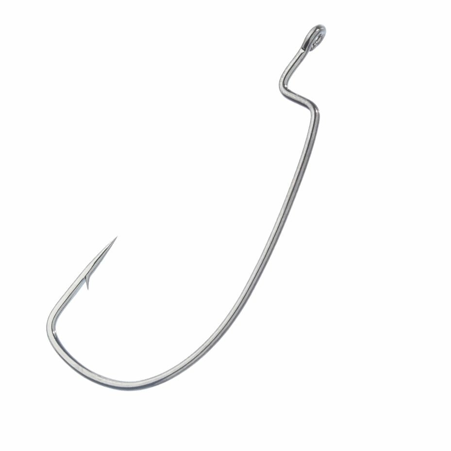 Крючок рыболовный офсетный Decoy Worm 9 Upper Cut #1/0 (9шт) для рыбалки на щуку, судака, окуня