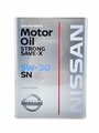 Полусинтетическое моторное масло Nissan SN Strong Save X 5W-30