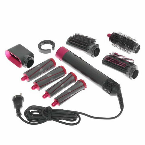 Мультистайлер для волос LF-27 Airwrap 5 в 1 1300 Вт3 режима керамическое покрытие фуксия 1292000₽