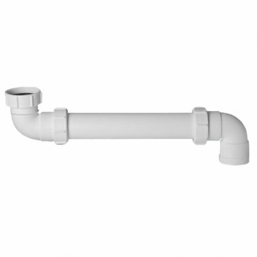 Труба отводная McAlpine для сифона 40 мм, 90° (HC13L) труба отводная mcalpine для сифона под 90° 40 мм hc13