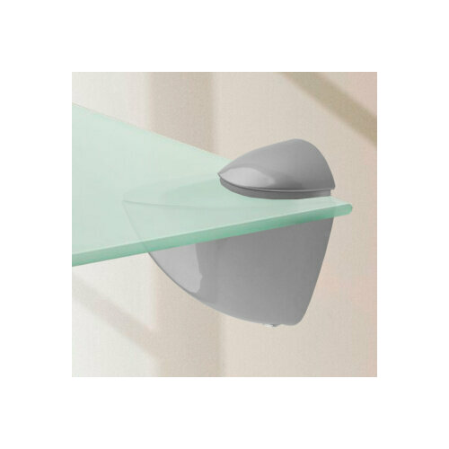 Полкодержатель Trodos Пеликан 66х57 2шт хром матовый 527₽