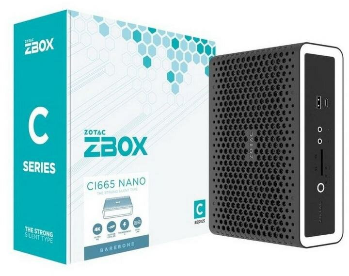 Платформа Zotac ZBOX CI665 nano (ZBOX-CI665NANO-BE)