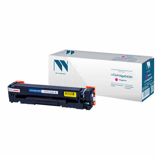 Картридж лазерный NV PRINT (NV-045HM) для CANON MF635 / LBP611/ 613, пурпурный, ресурс 2200 страниц картридж лазерный nv print nv 045hm для canon mf635 lbp611 613 пурпурный 1 шт