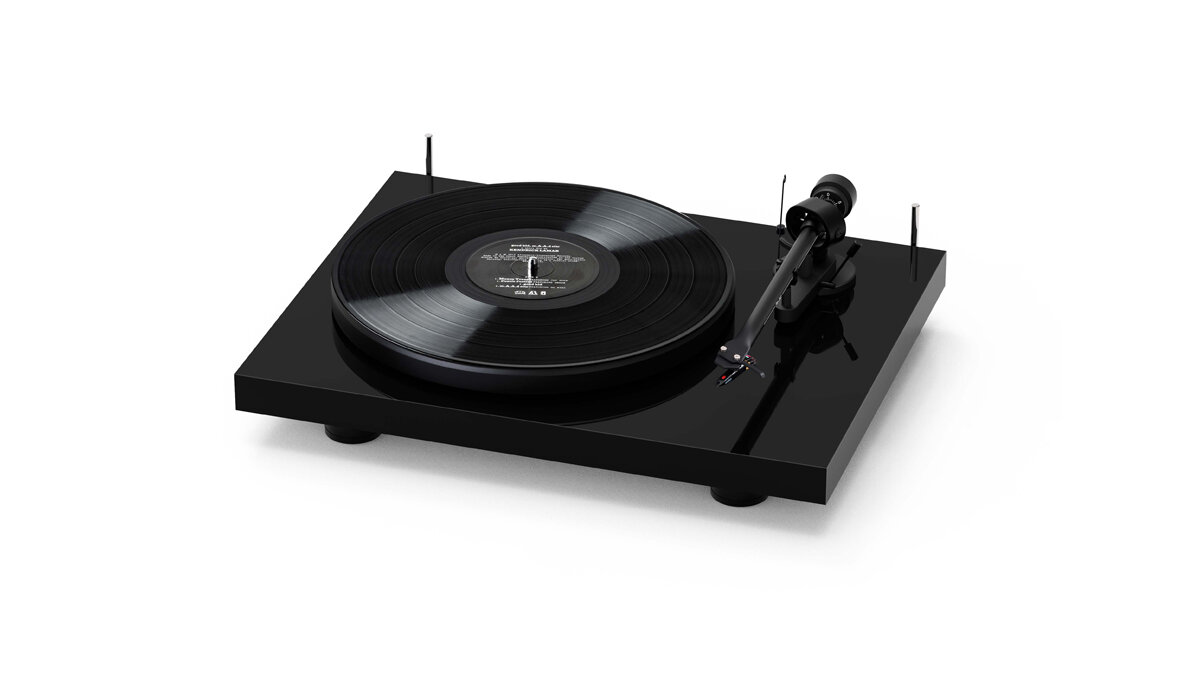 Виниловый проигрыватель PRO-JECT DEBUT E PHONO HG Black OM5e