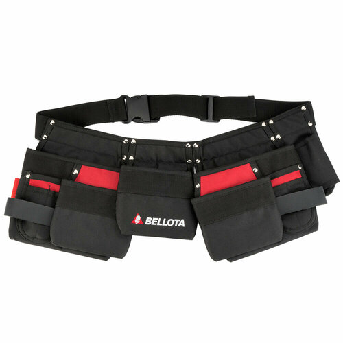 Сумка поясная для инструментов Bellota PN7BOL с ремнем 7 отделений 300х300х70 мм 3813₽