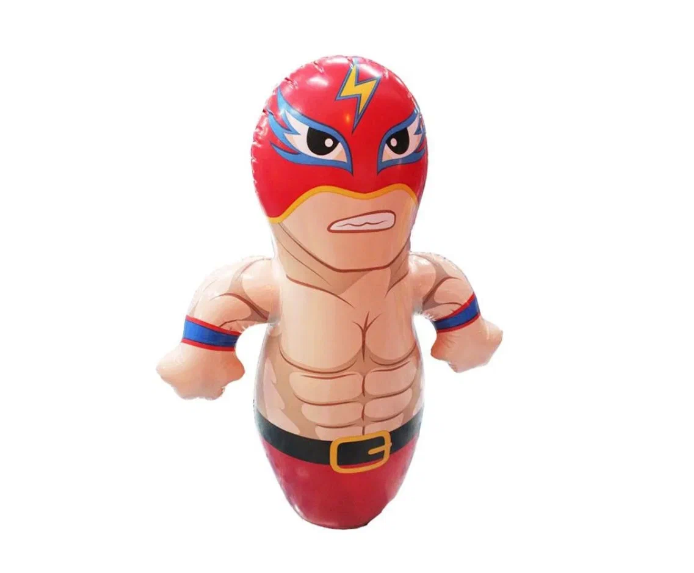 Надувная игрушка-неваляшка Intex 44672 "Рестлер" (красный) — фото 1