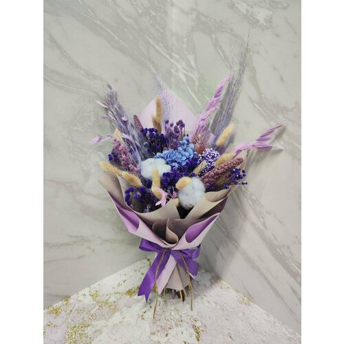 Букет из сухоцветов Лиловая мечта 2800₽