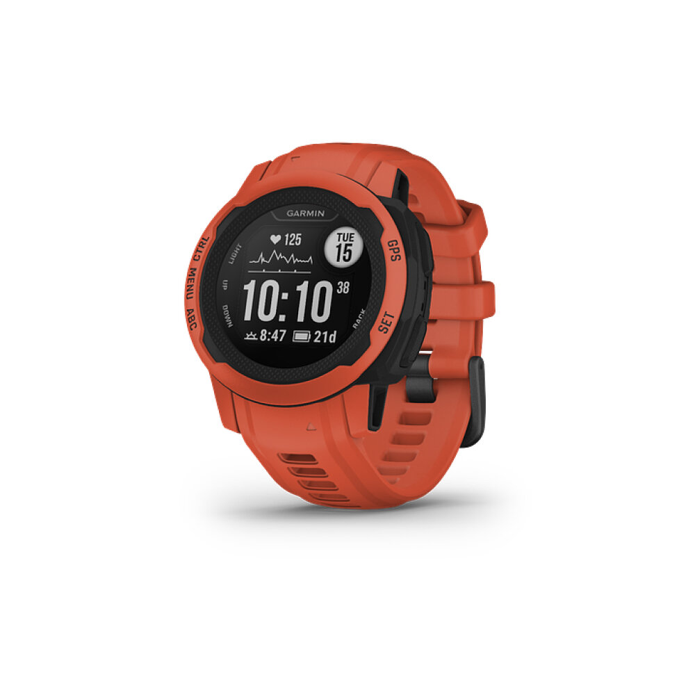 Умные часы Garmin Instinct 2S, красный