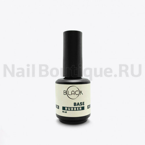 База для ногтей Black Base Rubber, 15 мл