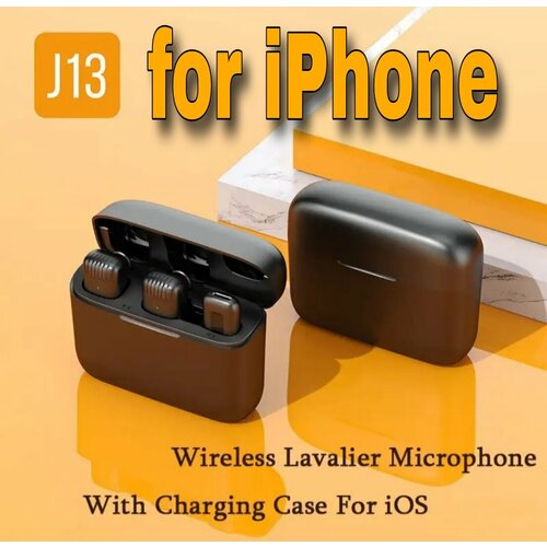 Петличный микрофон беспроводной комплект 2в1 Lighting 390000₽