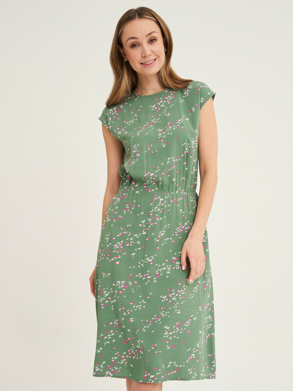 Платье с коротким рукавом