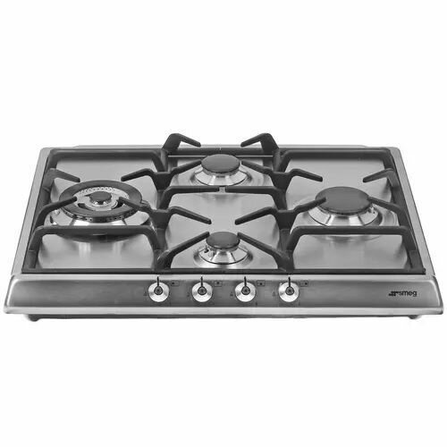 Встраиваемая газовая панель SMEG SER60SGH3, официальная гарантия — фото 1