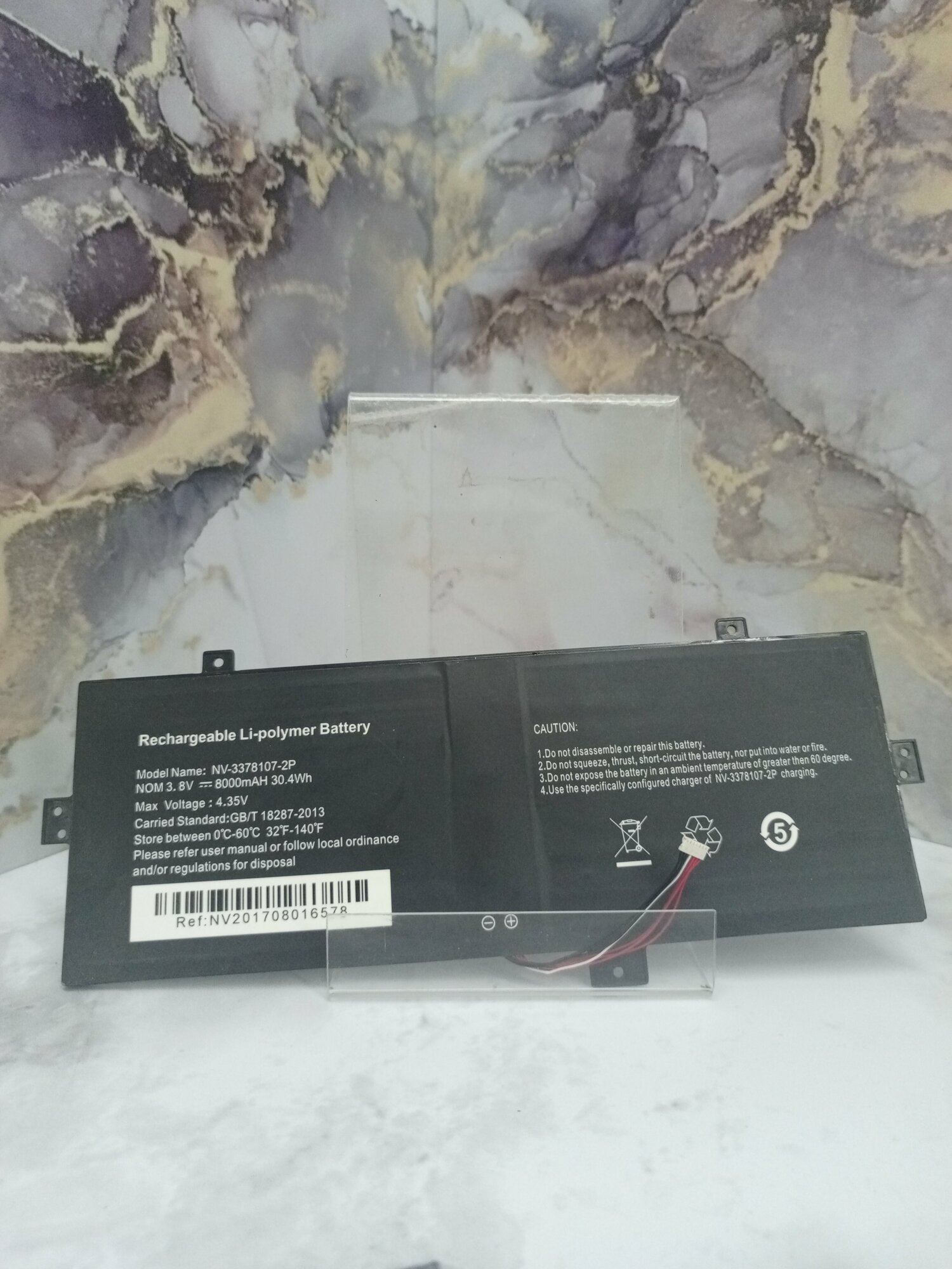 Батарея BAT АКБ Универсальный NV 3378107 2P 3.8V 30.4Wh 8000mah