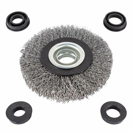 Кордщетка дисковая стальная 100мм ROCKFORCE 500₽