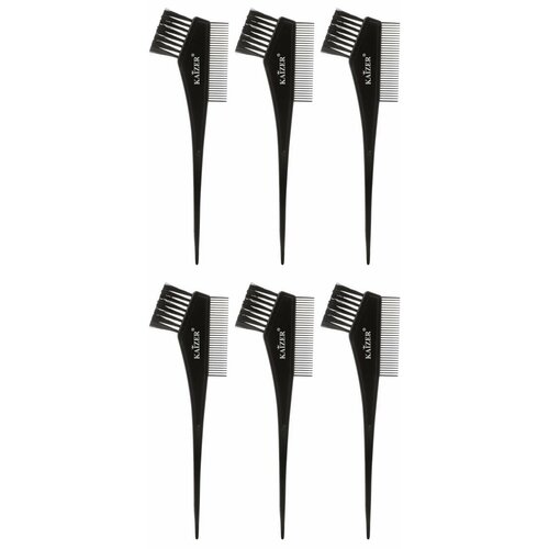 KAIZER Кисть для окраски волос узкая 30 мм с расческой 804001 6 шт 637₽