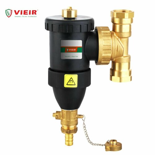 Самопромывной фильтр-дешламатор 1 для систем горячего водоснабжения VIEIR арт VR1142 5750₽