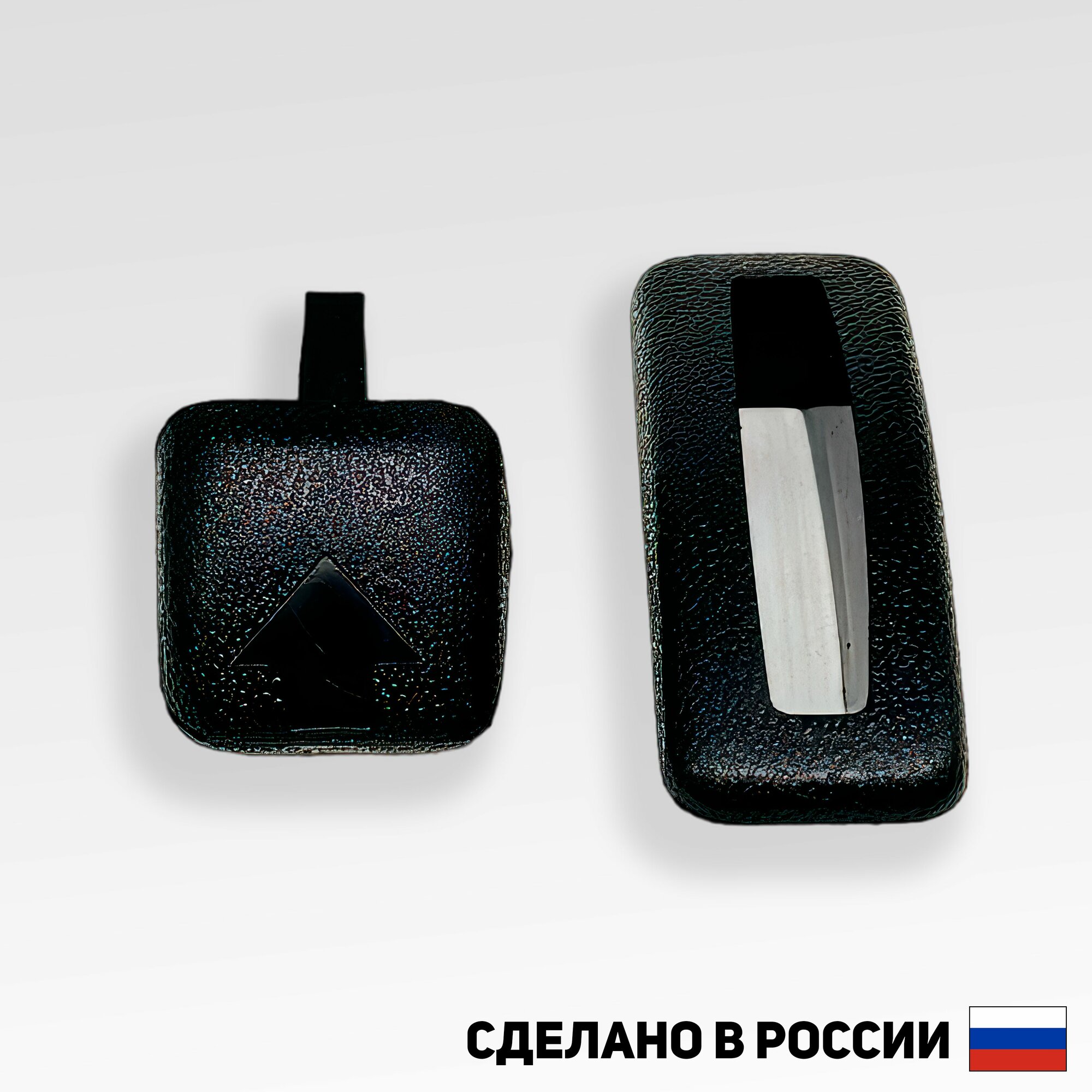 Ремкомплект ручки откидывания переднего сиденья ВАЗ 2108, 2113 и семейства Лада 4х4 (Ручка+Рамка) — фото 1