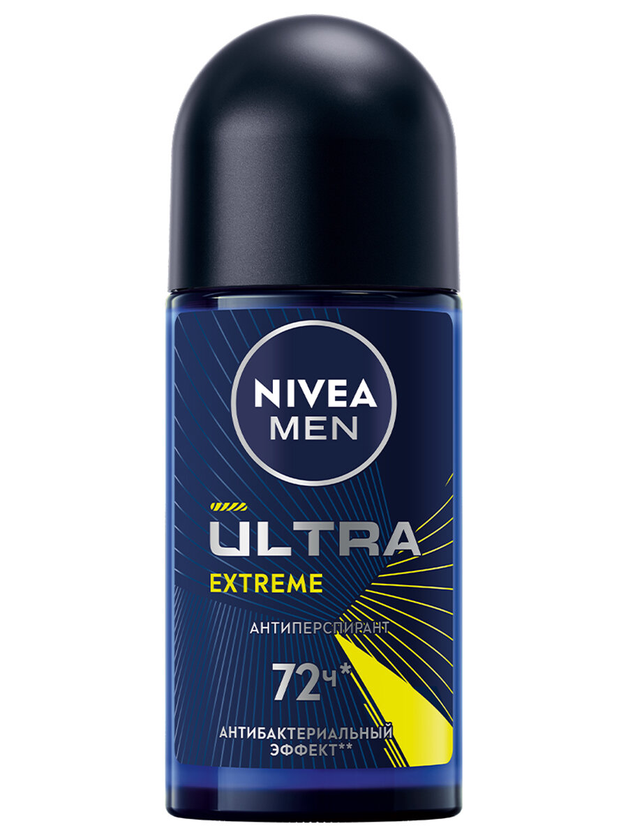 Дезодорант Nivea мужской Men антиперспирант роликовый Ultra Extreme 50мл