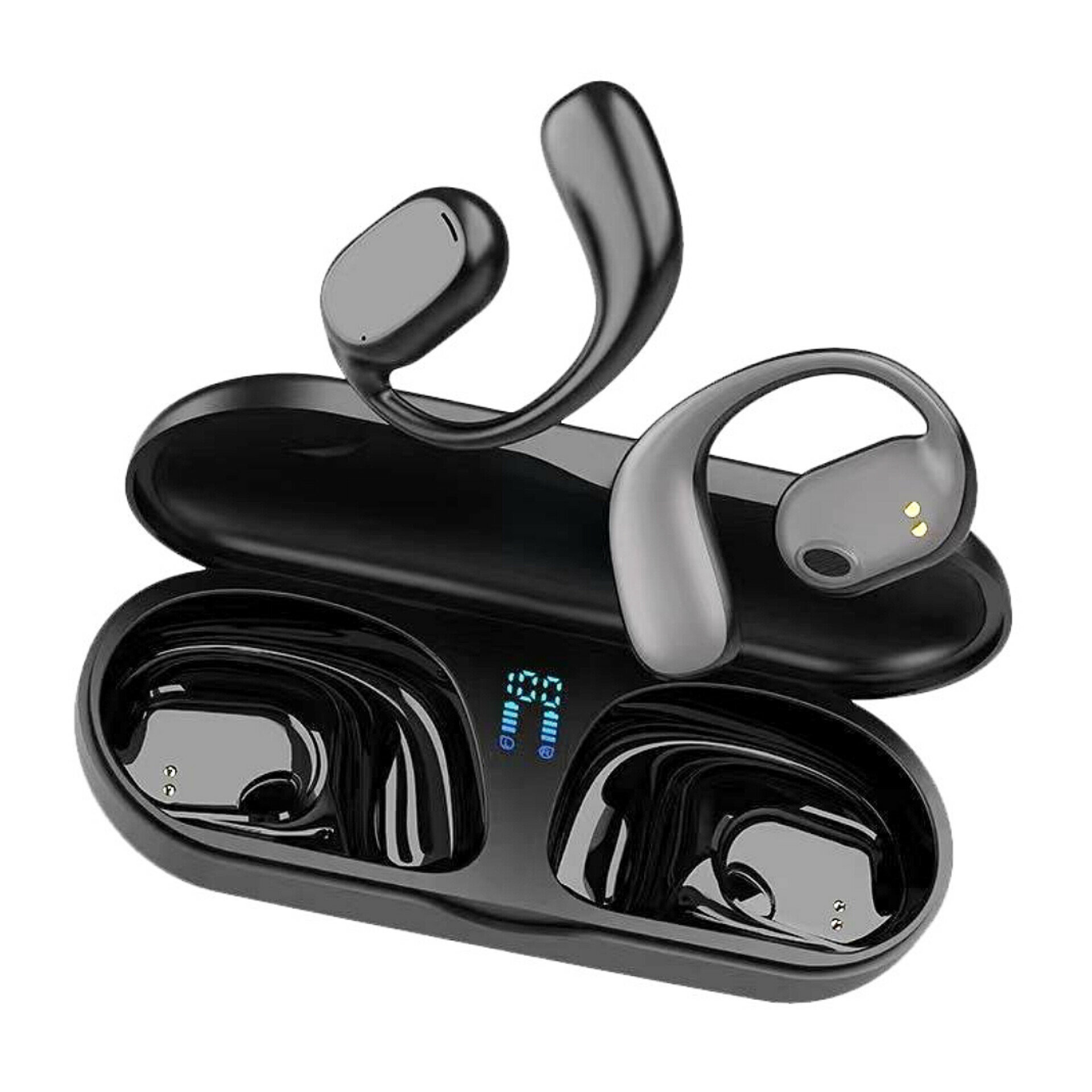 Наушники беспроводные с костной проводимостью, Bluetooth 5.3 чёрный