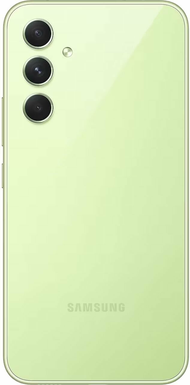 Светло-зелёный Samsung Galaxy A54, 5G, 8/256Гб, Dual nano SIM, Lime (смартфон) — фото 1